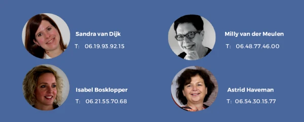 Na de begeleiding door een professional organizer is de werkplek een stuk beter georganiseerd.